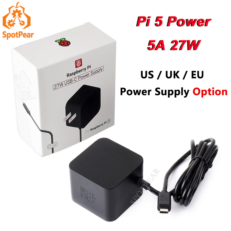 Raspberry Pi 5 8Gb Board - Originele Officiële 5v5a Pd Power 27W