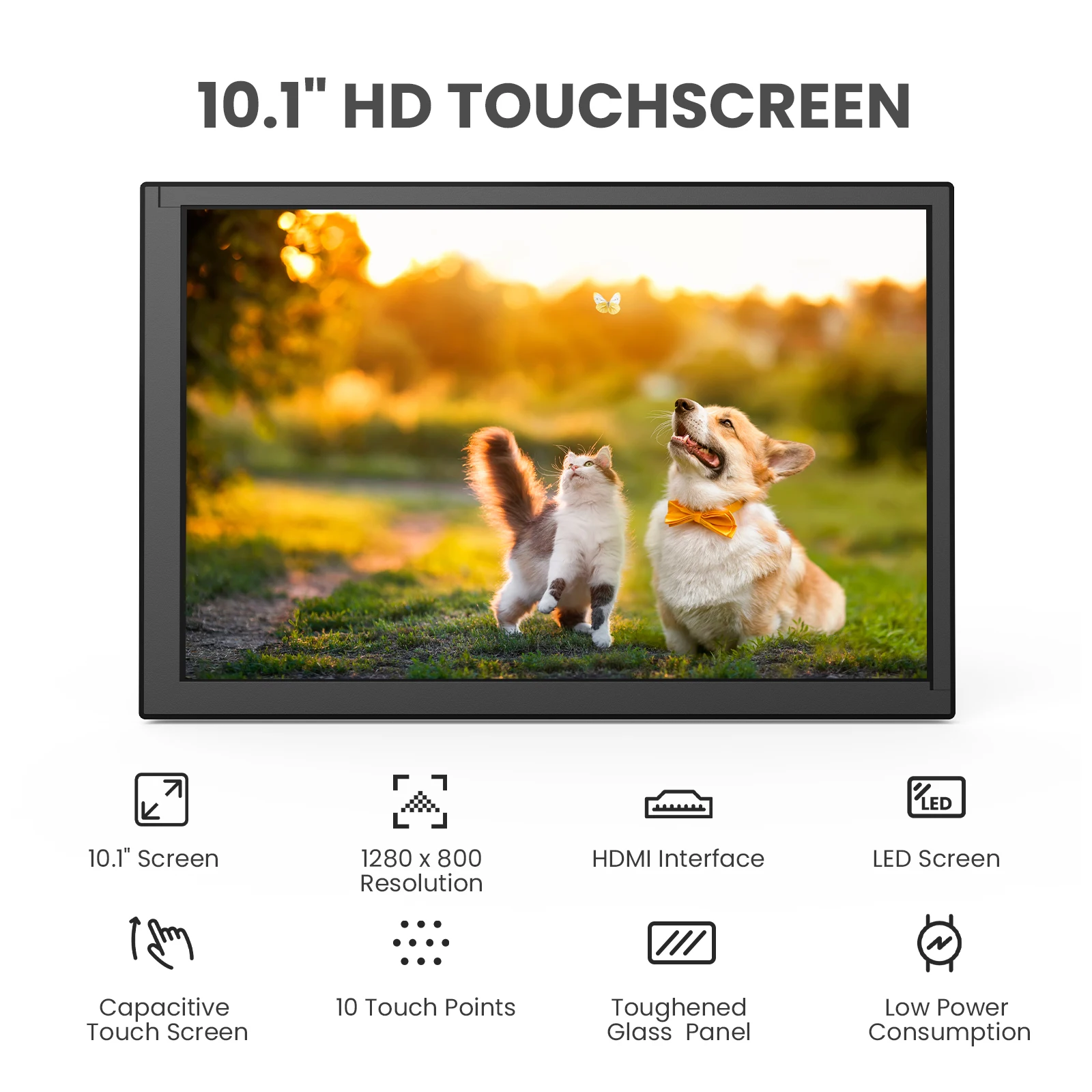 HDR 1280x800 IPS capacitief to - Raspberry Pi 10.1 Inch Capacitive Touch Screen Ips recensie en prijs